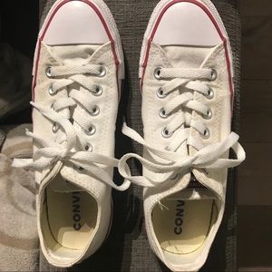 Unisex Low White Converse